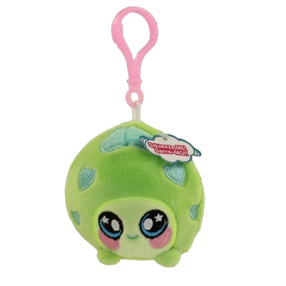 License 2 Play - Squeezamals Scented Plush - GREEN LADYBUG 2.5 inch)